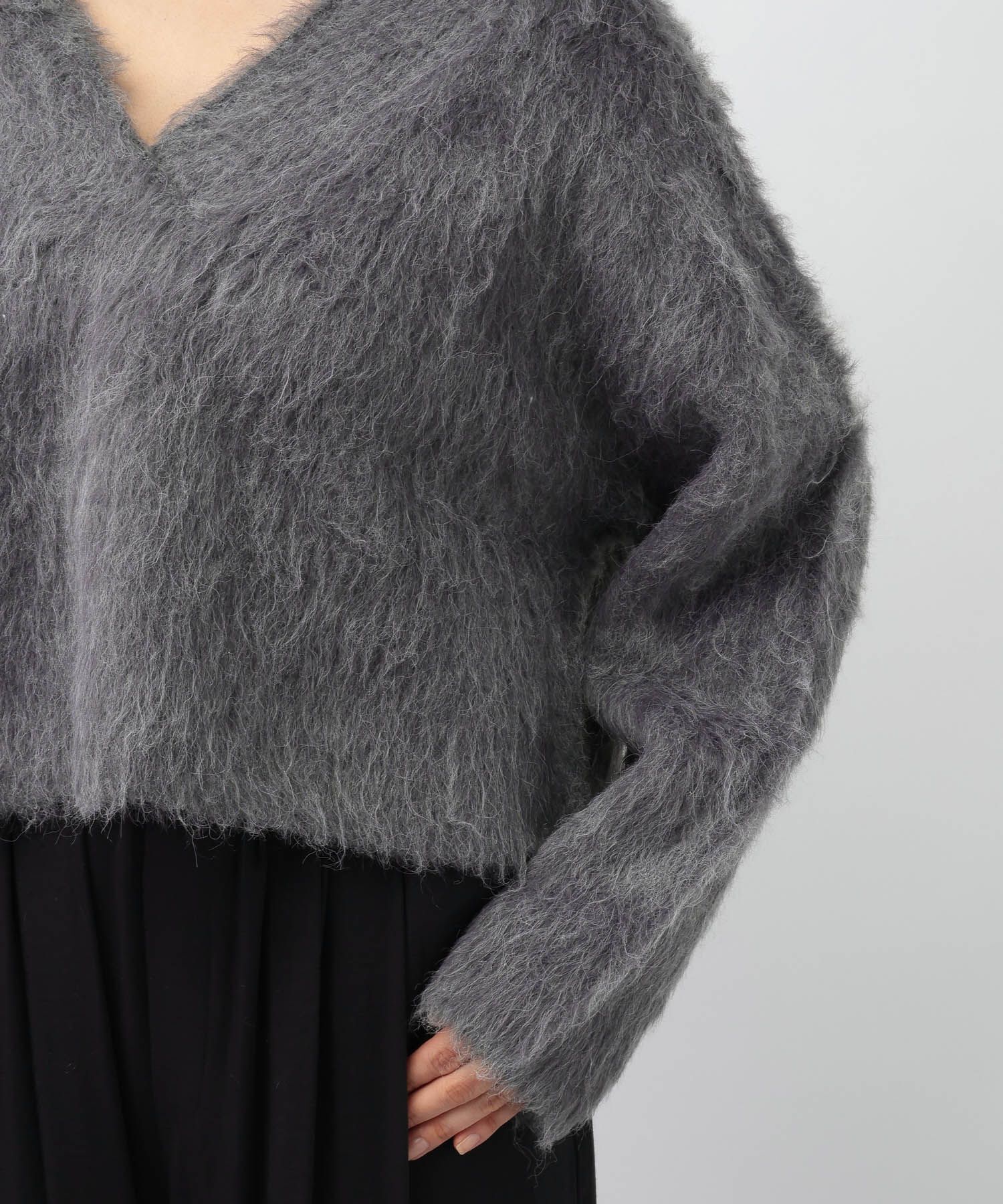 A part by 「フェザーＶネックニットプルオーバー」|ニット・セーター|