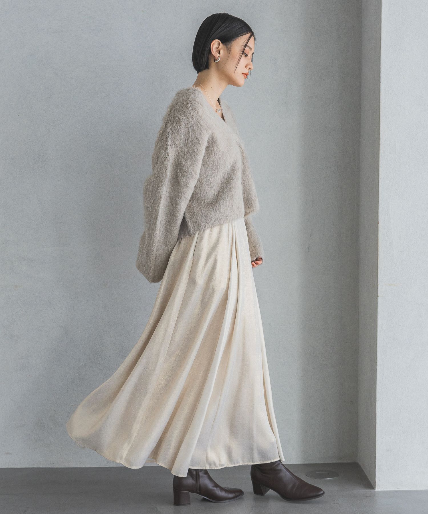 A part by 「フェザーＶネックニットプルオーバー」|ニット・セーター|