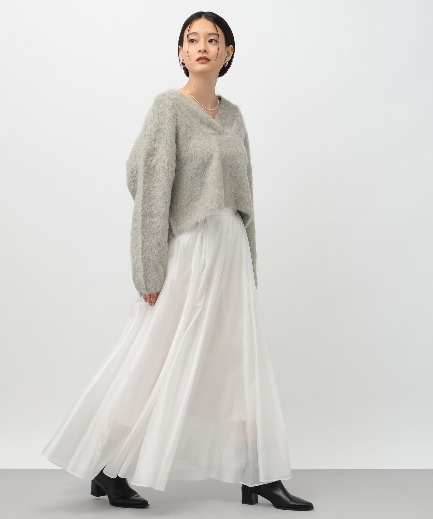 A part by 「フェザーＶネックニットプルオーバー」|ニット・セーター|