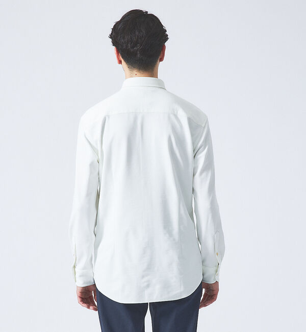 ABAHOUSE「【FLEX SHIRTS】リネンフェイス マルチストレッチ ボタンダウン ブロー」|シャツ・ブラウス|