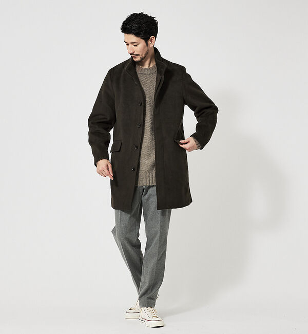 ABAHOUSE「ウール / モヘアブレンド ローゲージニット」|ニット・セーター|