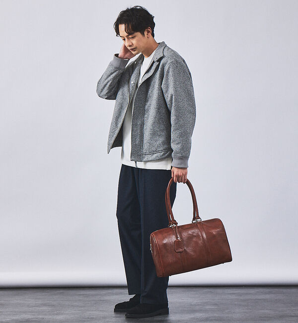 alfredoBANNISTER「【ソフトレザー】ドレープ サイドゴア ブーツ」|ショートブーツ|