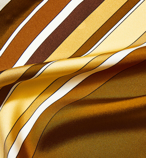 Rouge vif「【AENEIS/エネス】RETRO STRIPESスカーフ」|バンダナ・スカーフ|