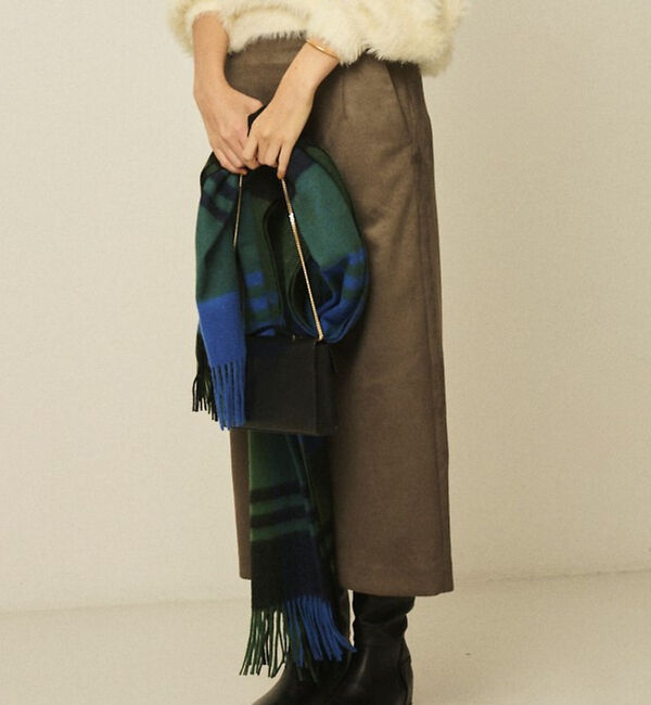 Rouge vif「【定番人気】【2025AW新作】【TWEEDMILL/ツイードミル】大判ストール」|マフラー|