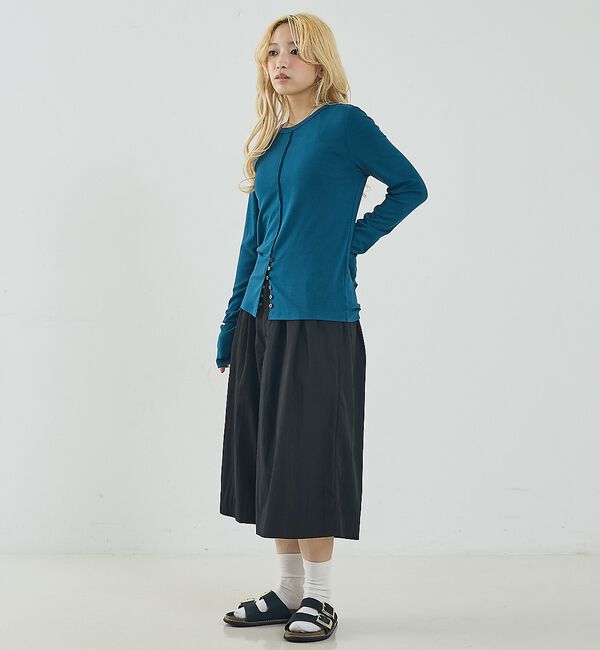 NOMINE「フロントラインスリット ロンT」|Tシャツ・カットソー|