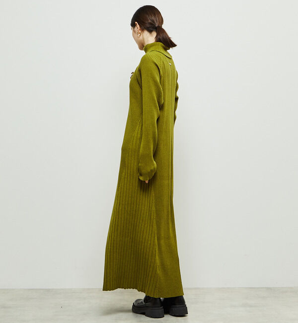 Soffitto「リブ編みニットワンピース」|ワンピース|