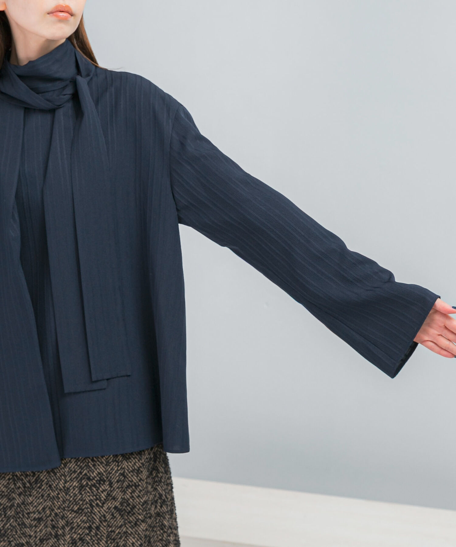 URBAN RESEARCH ROSSO「ボウタイブラウス」|シャツ・ブラウス|