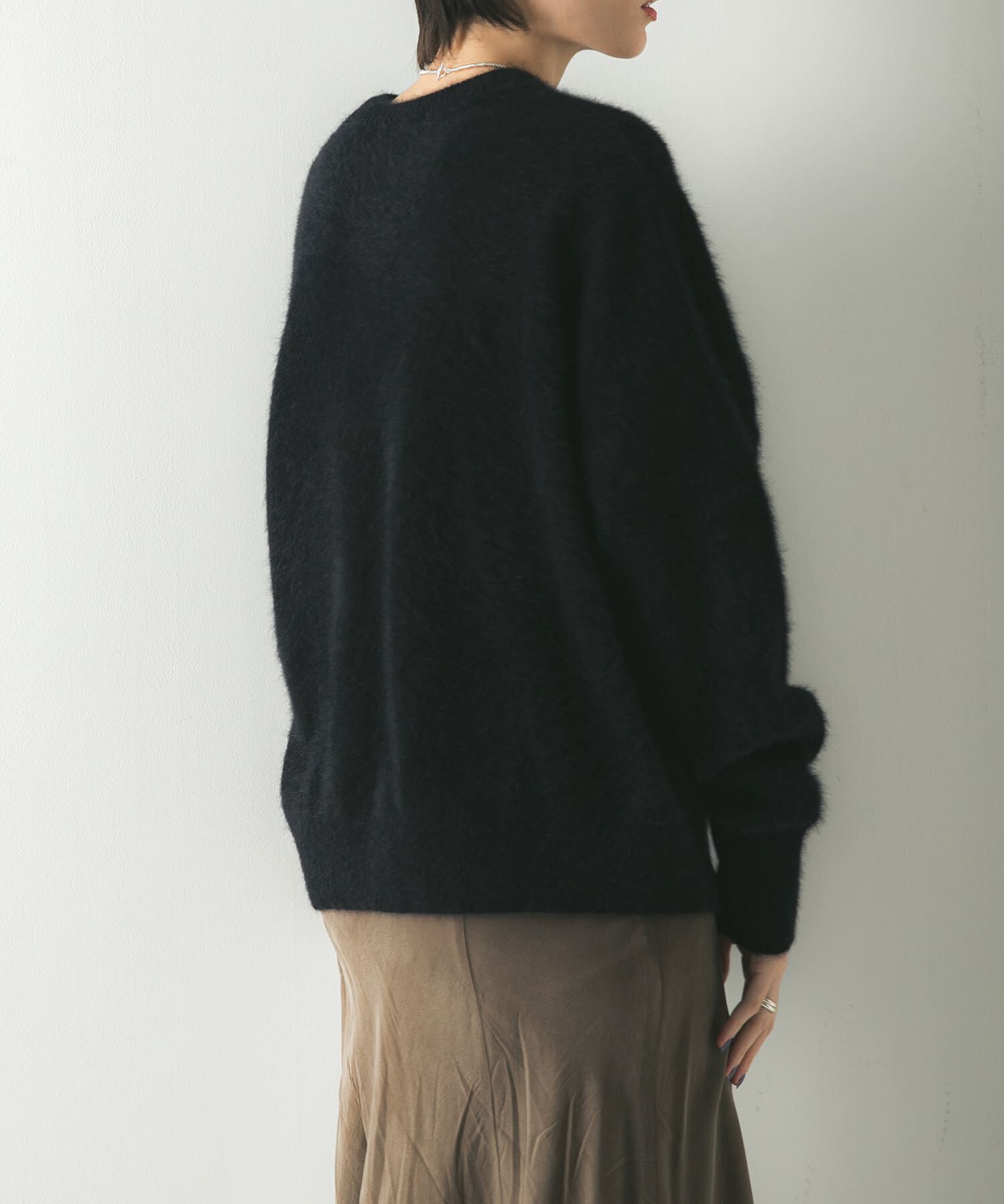 URBAN RESEARCH「FOX/CASHMEREルーズニット」|ニット・セーター|