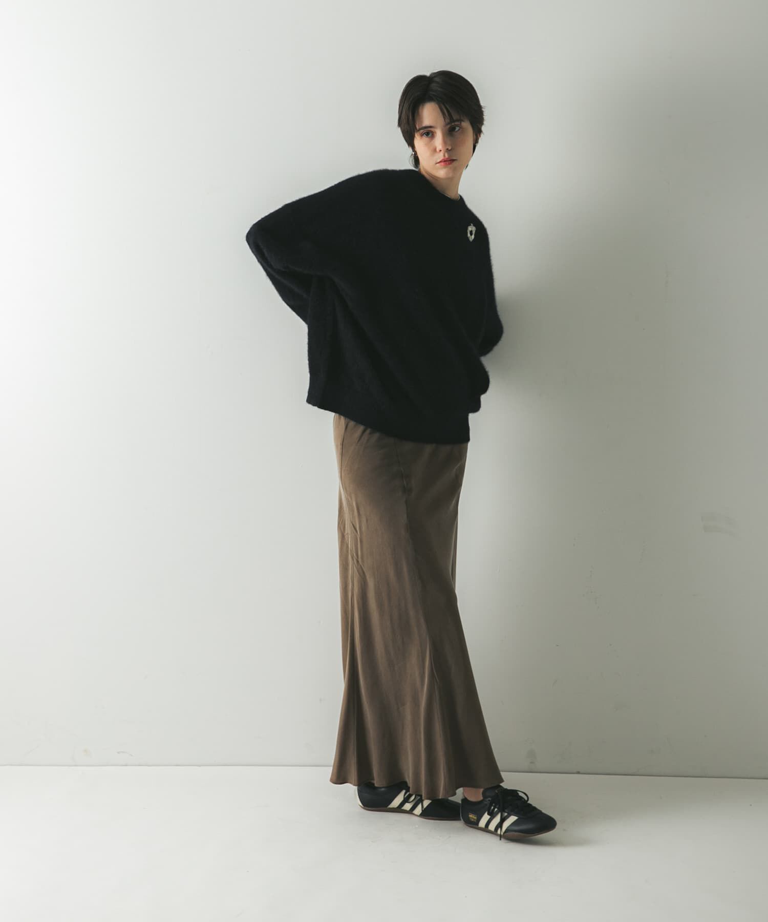 URBAN RESEARCH「FOX/CASHMEREルーズニット」|ニット・セーター|