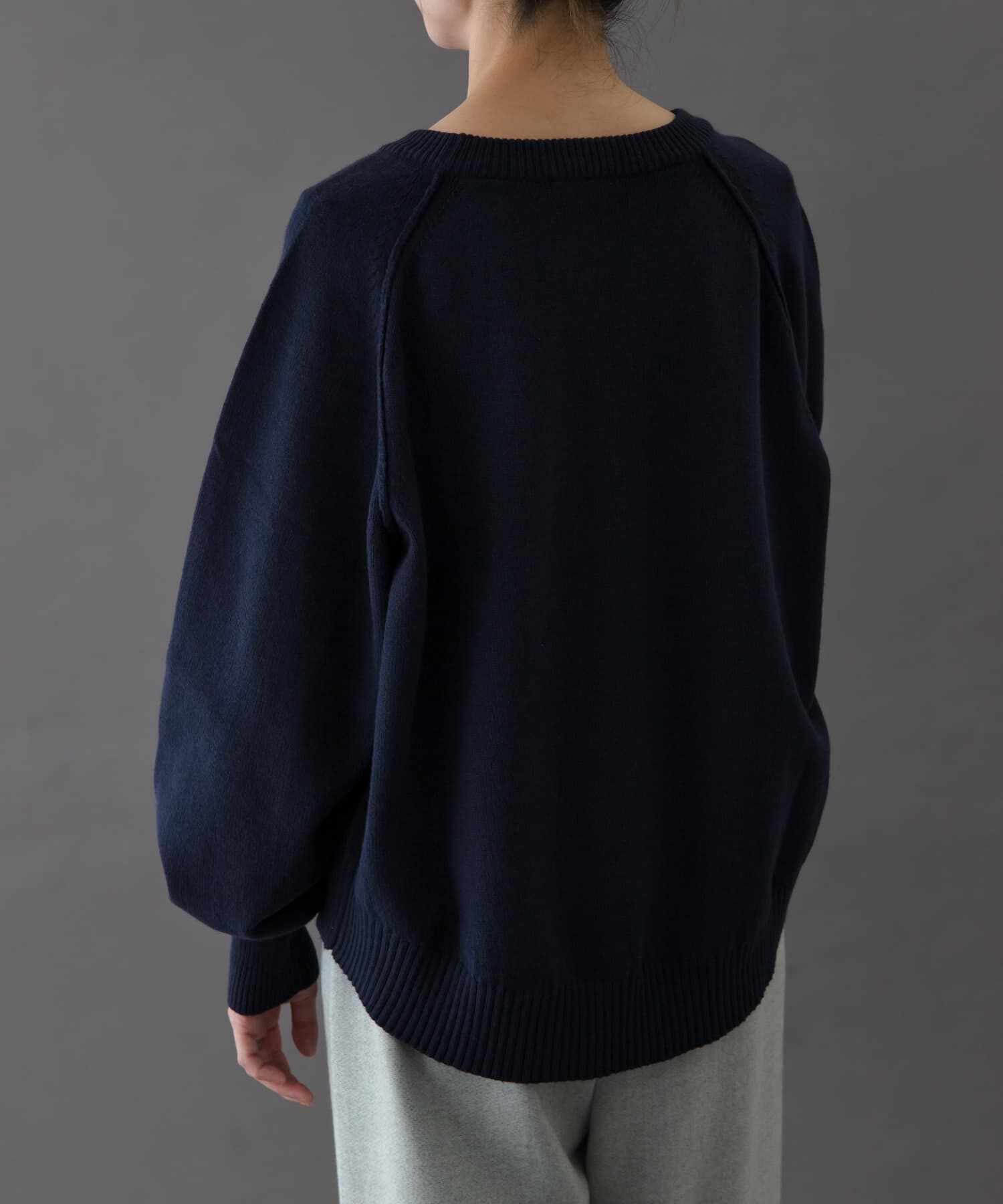 URBAN RESEARCH DOORS「FORK&SPOON　ラグランニットプルオーバー」|ニット・セーター|