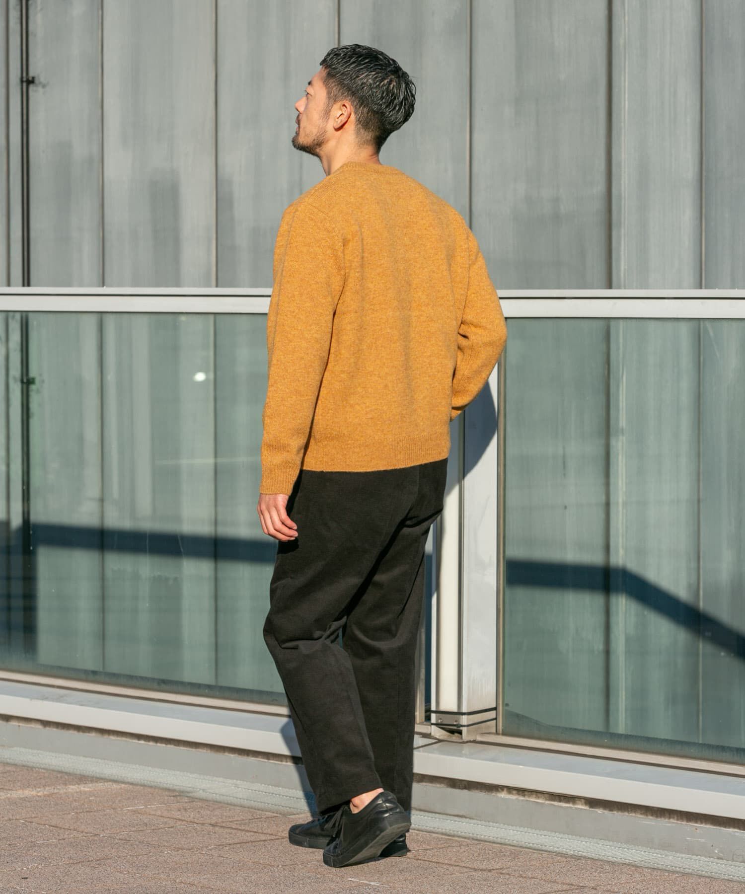 URBAN RESEARCH ROSSO「シェットランドウールクルーネックニット」|ニット・セーター|