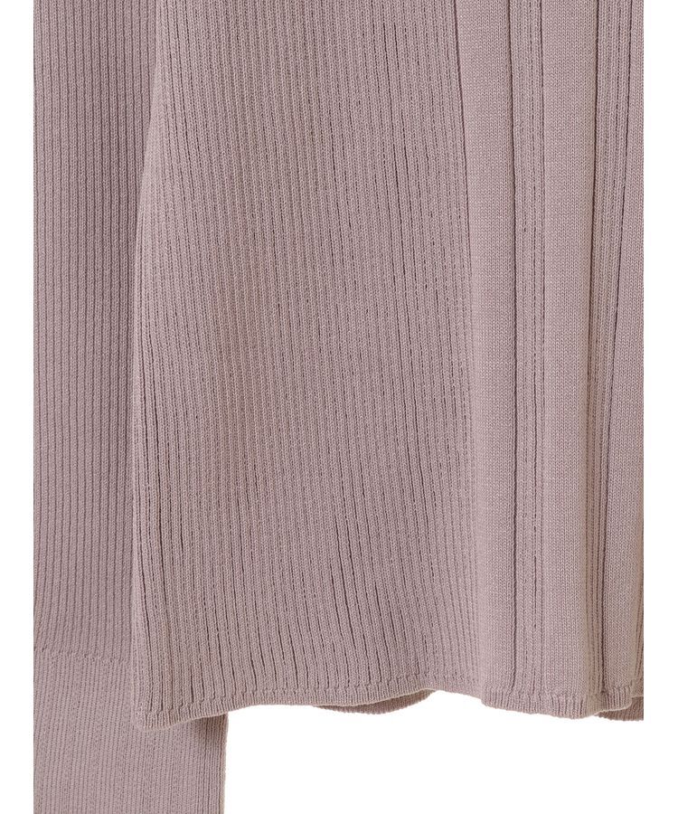 earth music&ecology「パール&ビジュースリーブプルオーバー」|ニット・セーター|