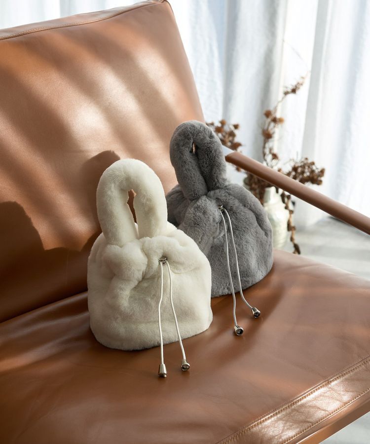 earth music&ecology「アーチハンドルファーバッグ」|ショルダー・メッセンジャー|