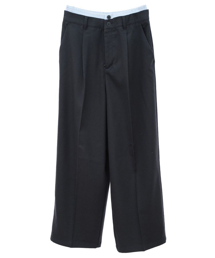 earth music&ecology「ダブルウエストデザインパンツ」|その他|