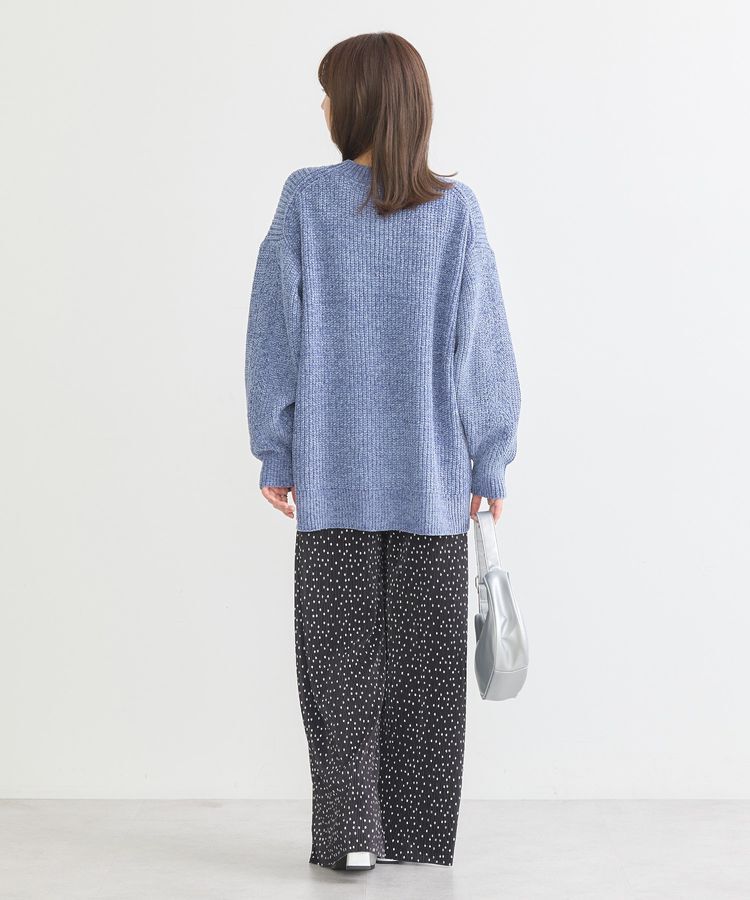 earth music&ecology「シャイニーベロアチュニック」|チュニック|