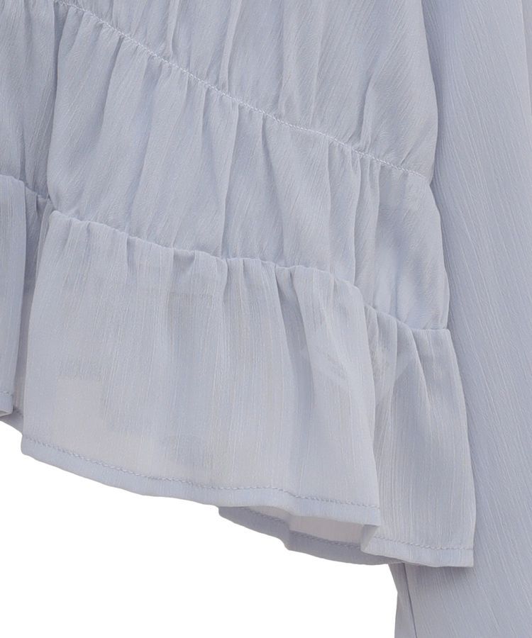 earth music&ecology「SET2点シアーシャーリングブラウス＋インナー」|シャツ・ブラウス|