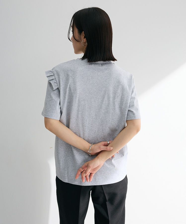 Green Parks「・Petit Fleur アシンメトリーフリルTEE」|Tシャツ・カットソー|