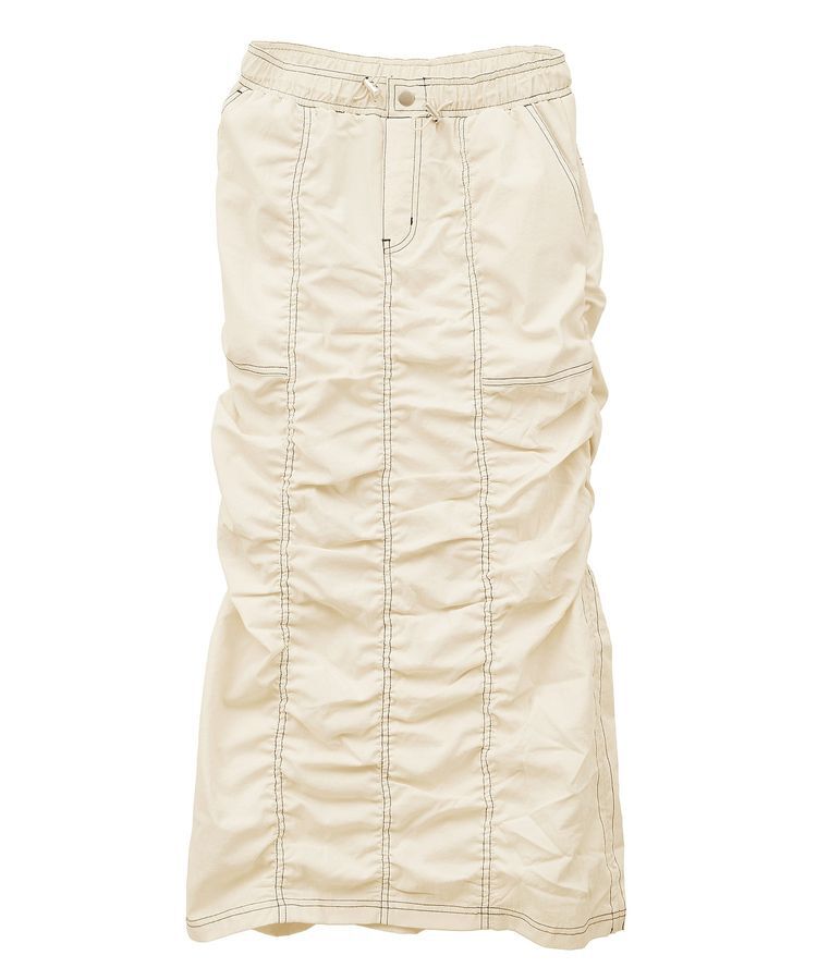 Green Parks「・SUGAR SPOON 配色stギャザースカート」|タイト|