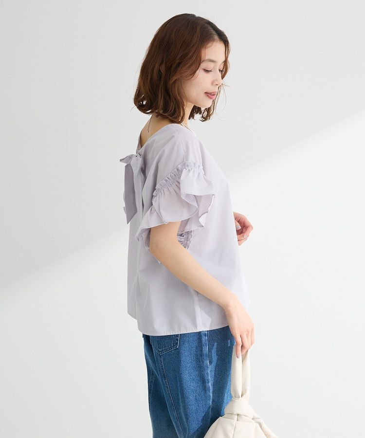 Green Parks「・ELENCARE DUE バックリボンブラウス」|シャツ・ブラウス|