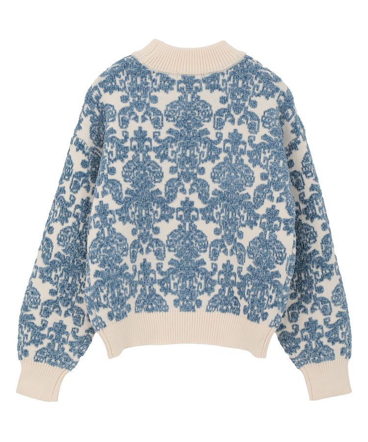 Green Parks「・swing by アラベスクジャカードニット」|ニット・セーター|