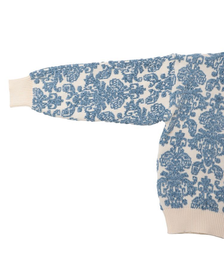 Green Parks「・swing by アラベスクジャカードニット」|ニット・セーター|