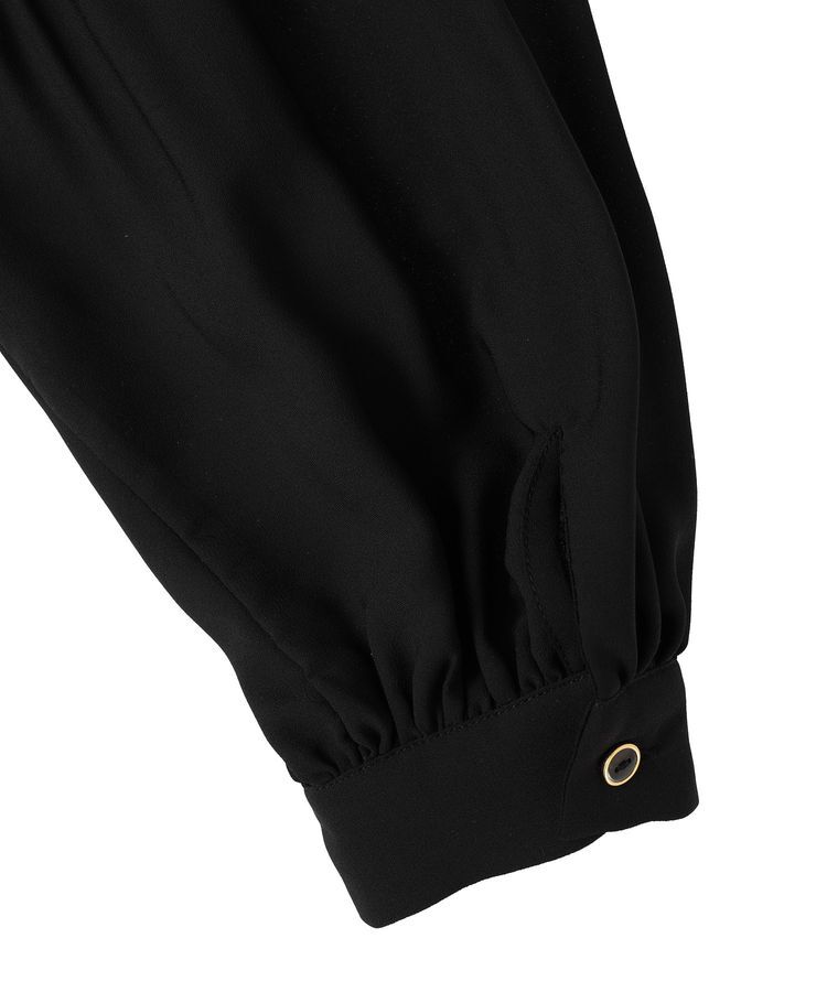 Green Parks「O.袖プリーツブラウス」|シャツ・ブラウス|