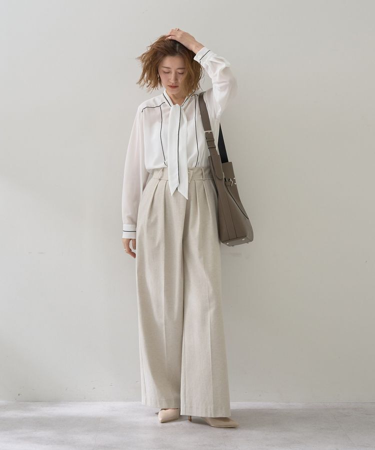 YECCA VECCA「ベルトデザインワンハンドルショルダーバッグ」|ショルダー・メッセンジャー|