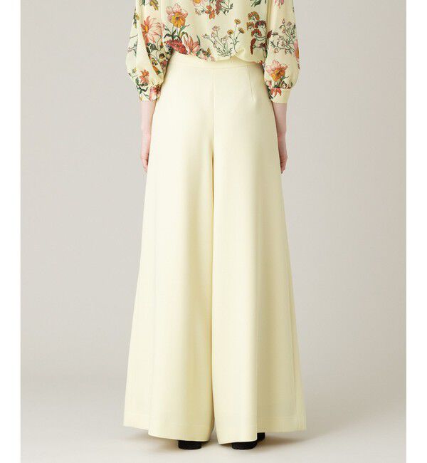 LOULOU WILLOUGHBY「【LOULOU WILLOUGHBY】ジョーゼットタックワイドパンツ」|その他|