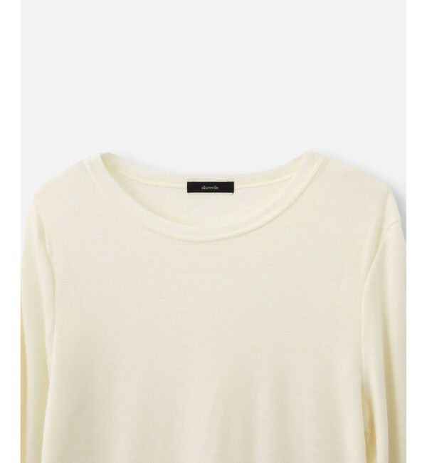 allureville「シアーウールフライスプルオーバー」|Tシャツ・カットソー|