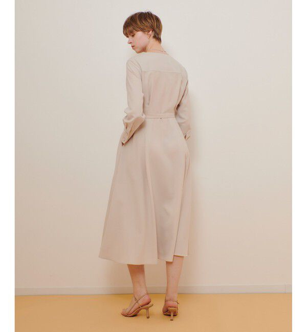 allureville「Ｖネックタックワンピース」|ワンピース|