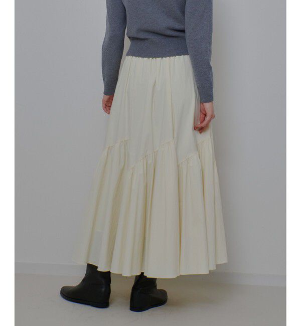 allureville「◇バイヤス切替ギャザースカート」|スカート|