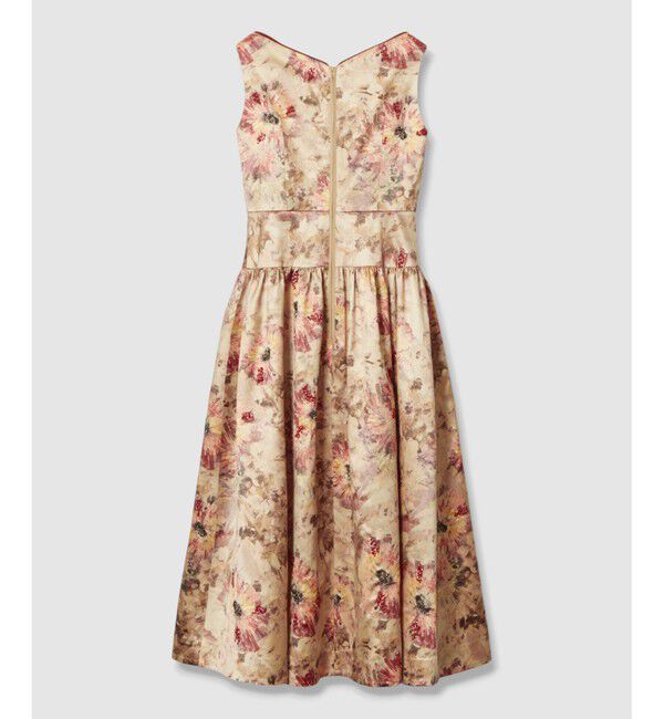 LOULOU WILLOUGHBY「【LOULOU WILLOUGHBY】BHARAT SILK ハートネックワンピース」|ワンピース|