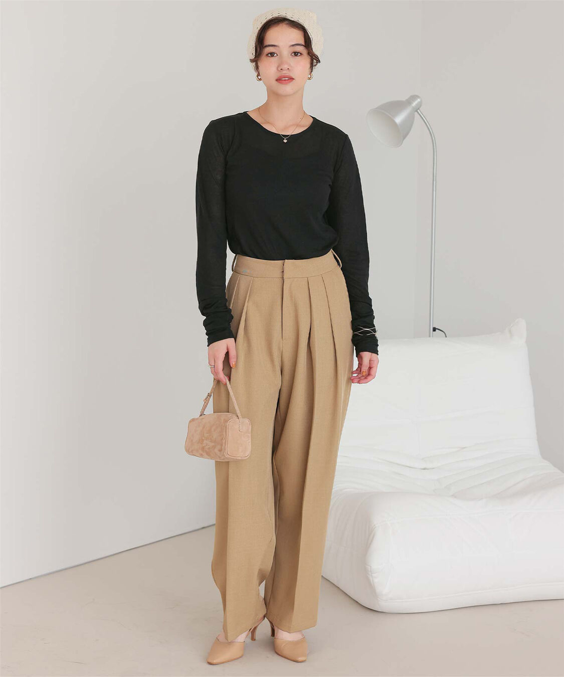 titivate「着心地抜群シアークルーネックトップス」|Tシャツ・カットソー|