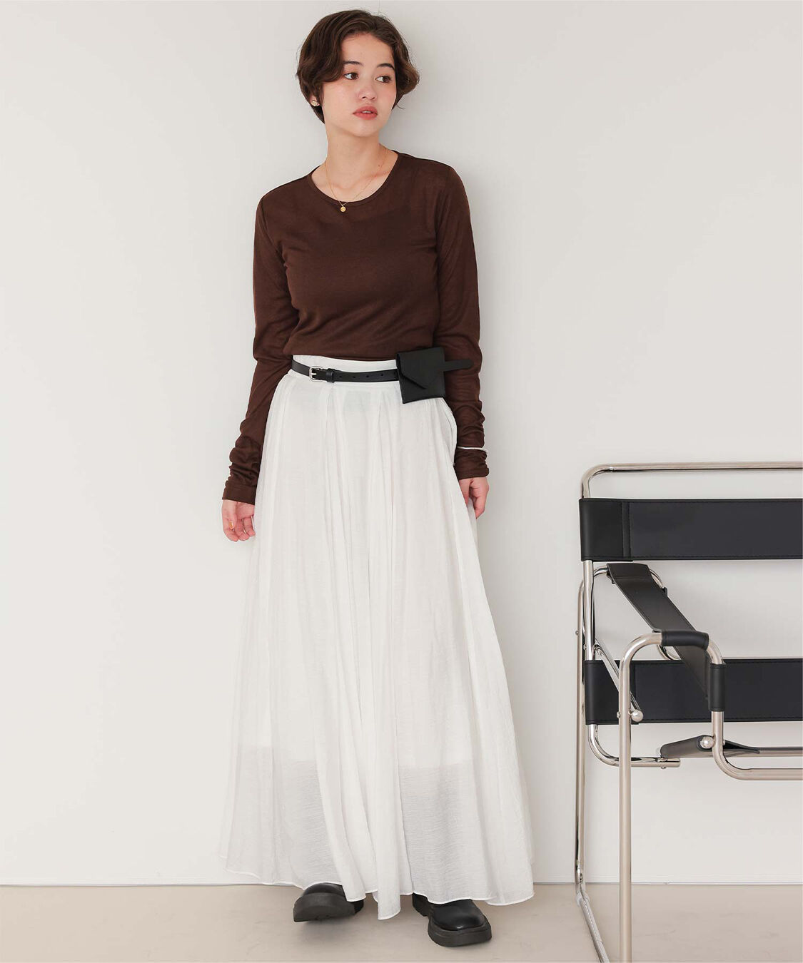 titivate「着心地抜群シアークルーネックトップス」|Tシャツ・カットソー|