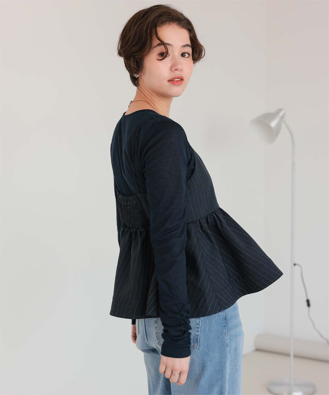 titivate「着心地抜群シアークルーネックトップス」|Tシャツ・カットソー|