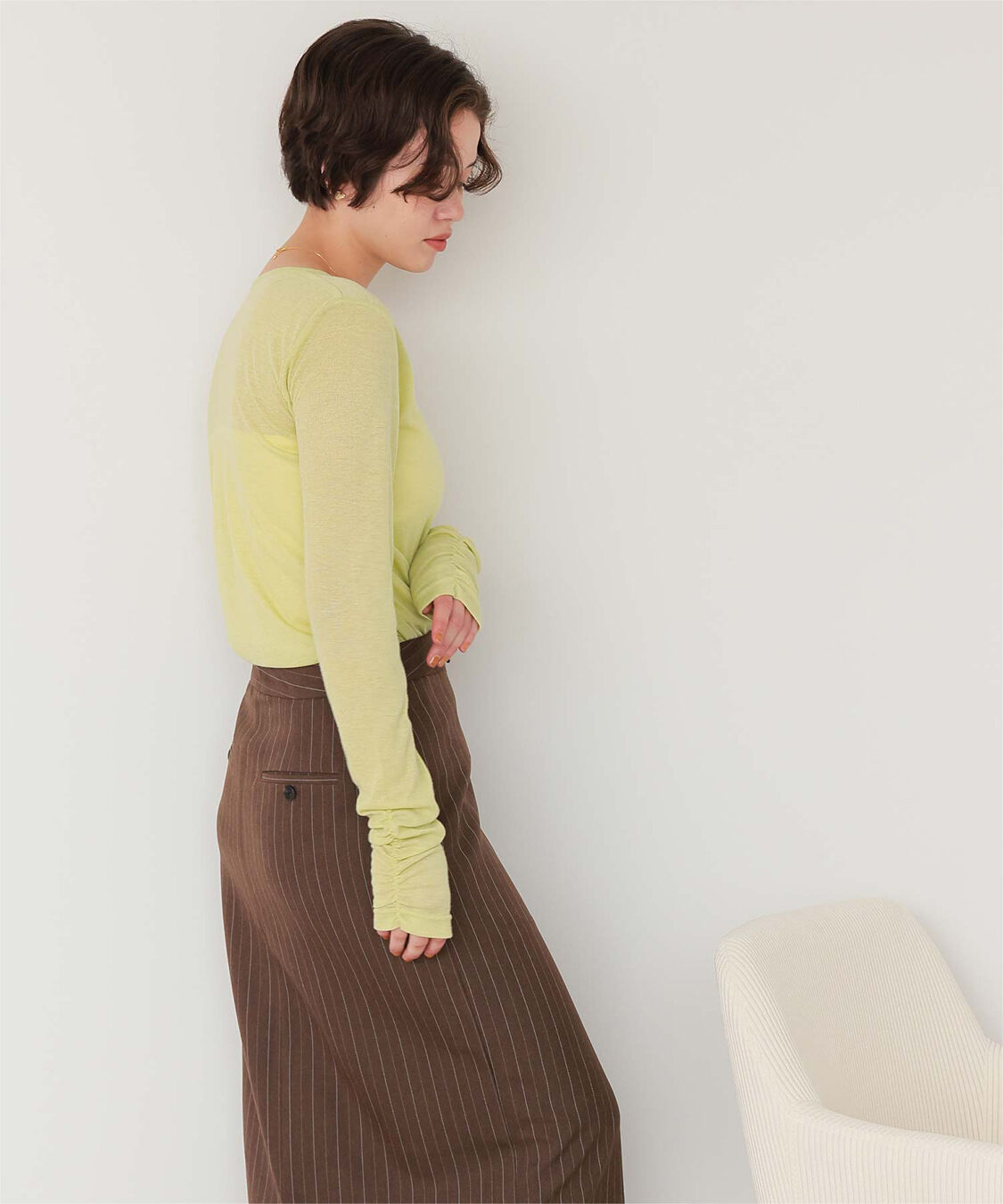 titivate「着心地抜群シアークルーネックトップス」|Tシャツ・カットソー|