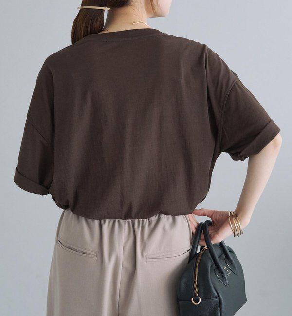  「コットンナイロンシアーオーバーTシャツ」|Tシャツ・カットソー|