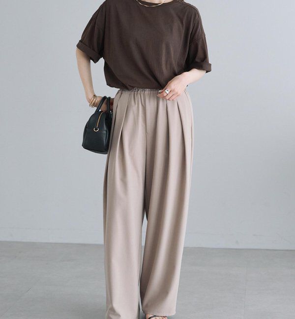  「コットンナイロンシアーオーバーTシャツ」|Tシャツ・カットソー|