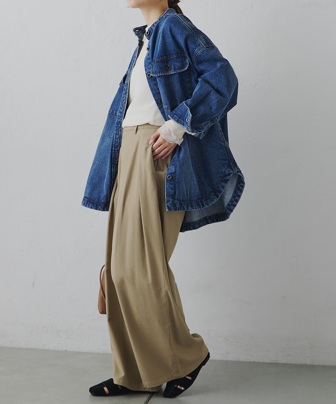  「ラッセルメッシュカットソー」|Tシャツ・カットソー|