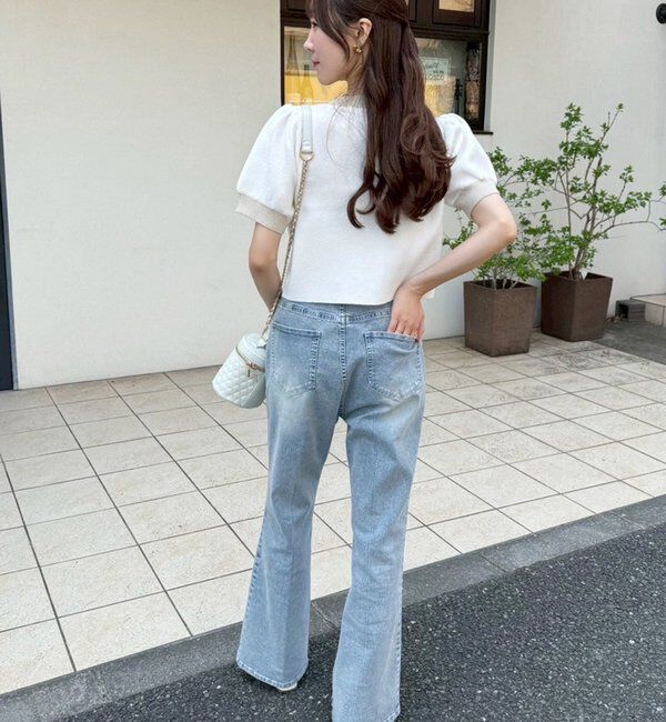  「【WEB限定】ストレッチ美脚デニムパンツ」|その他|