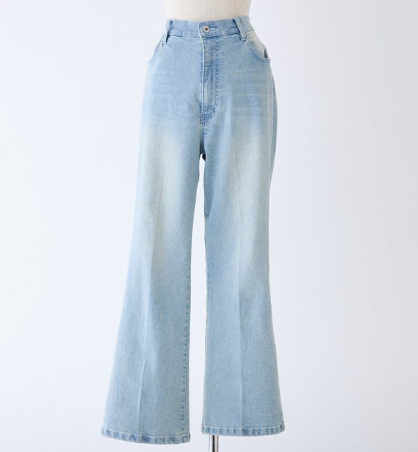  「【WEB限定】ストレッチ美脚デニムパンツ」|その他|