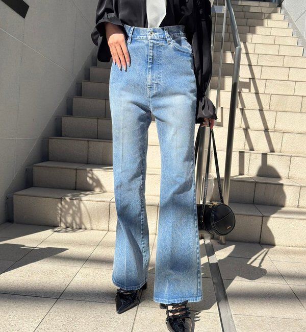  「【WEB限定】ストレッチ美脚デニムパンツ」|その他|