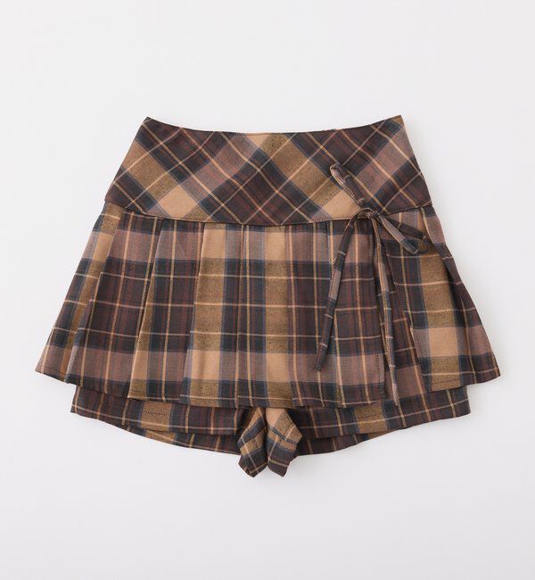  「プリーツミニスカパン」|スカート|