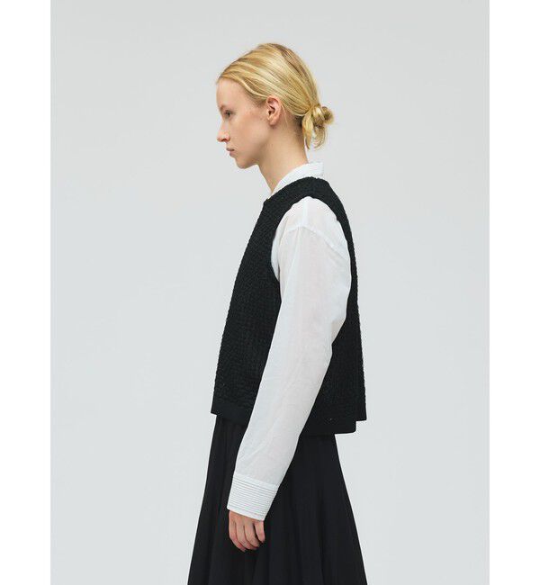 mizuiro ind「mizuiro ind パターンシアーベスト」|ベスト・ジレ|