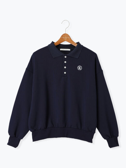 Lugnoncure「ポロ裏毛プルオーバー《2025spring catalog item》」|Tシャツ・カットソー|