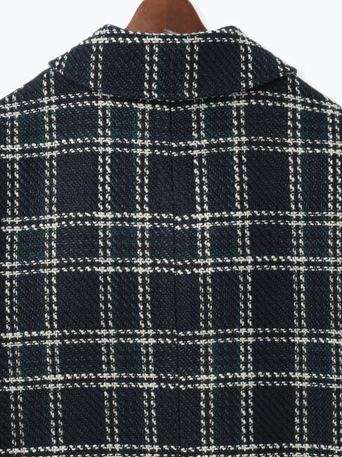 Te chichi「ロービングチェックミドルコート《2025winter catalog item》」|その他|