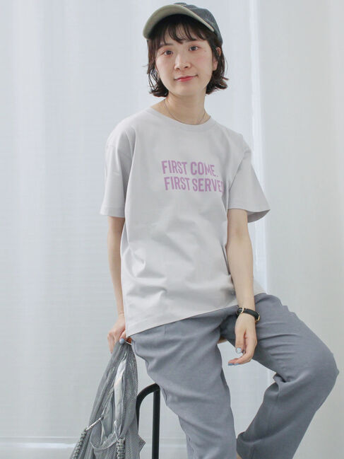 Samansa Mos2 blue「【接触冷感】マルチスタイルイージーパンツ」|その他|