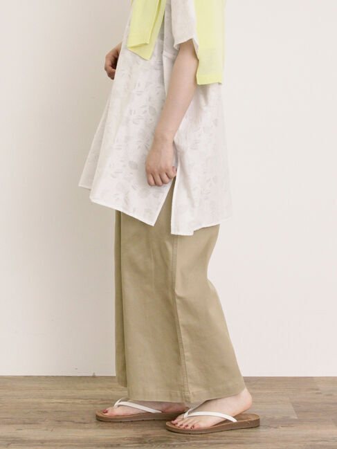 Samansa Mos2「【M/Lサイズ】ツイルストレートパンツ」|その他|