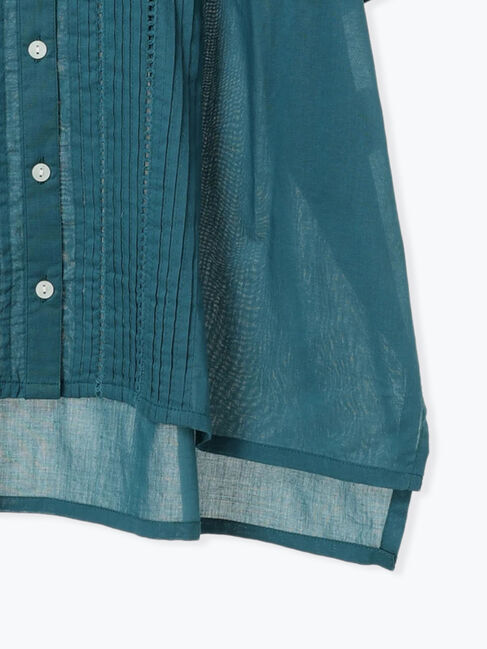 Samansa Mos2「インドピンタック+はしごレースブラウス」|シャツ・ブラウス|