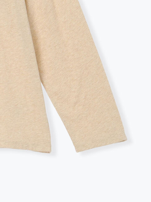 Samansa Mos2「【吸湿発熱】襟スモッキングカットソー」|Tシャツ・カットソー|